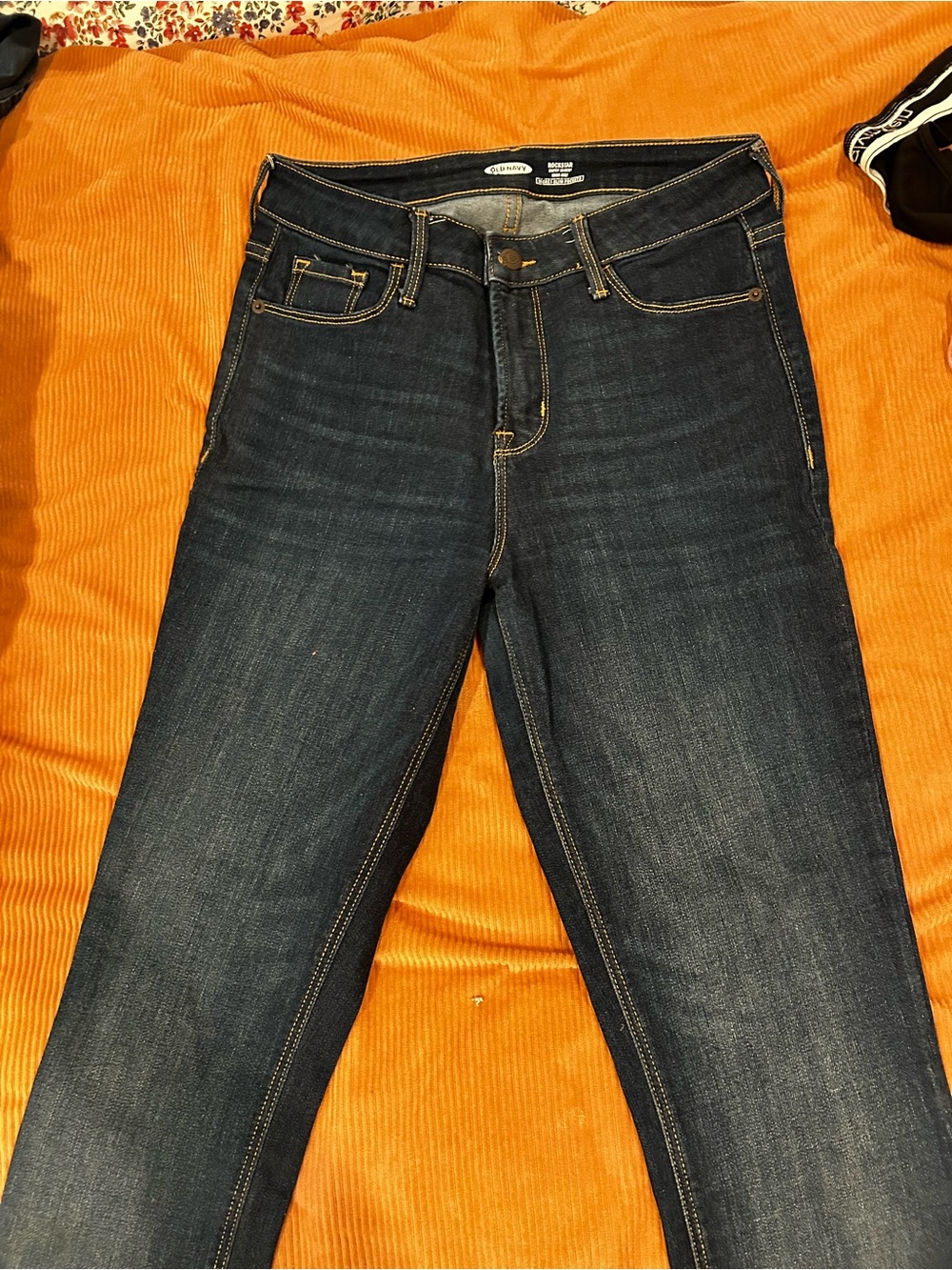 Old Navy rockstar super Skinny high-rise Jeans size 8 long